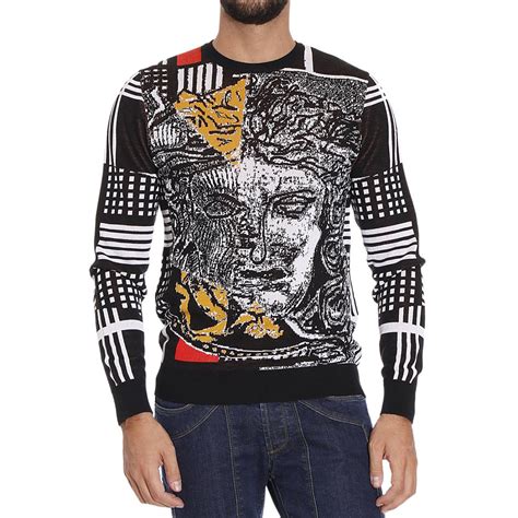 versace sweater heren|Versace sweater price.